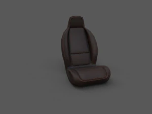 generic car seat 3D Model