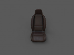 generic car seat Modelo 3D
