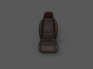 generic car seat 3D Model