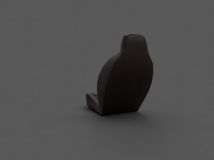 generic car seat Modelo 3D