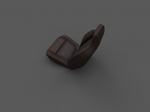 generic car seat Modelo 3D