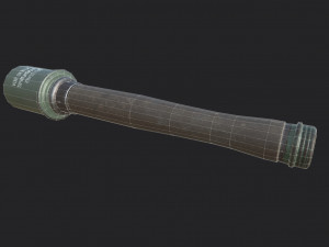 wwii grenade stielhandgranate m24 3D Модель