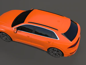 audi q8 2019 3D Model