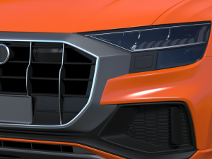 audi q8 2019 Modèle 3D