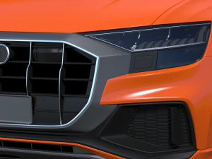 audi q8 2019 3D Model