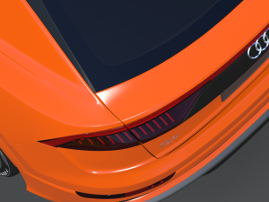 audi q8 2019 Modèle 3D