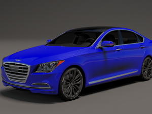 hyundai genesis 2015 3D Model