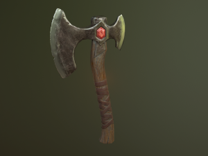 war axe 01 3D 模型