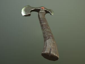 war axe 01 3D 模型