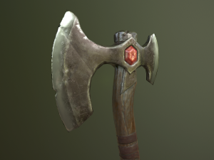war axe 01 3D 模型