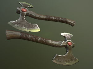 war axe 01 3D 模型