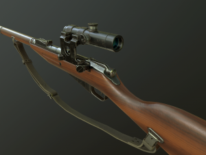 mosin nagant m91 3Dモデル