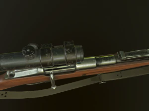 mosin nagant m91 3D Model