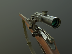 mosin nagant m91 Modelo 3D