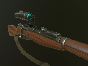 mosin nagant m91 Modelo 3D