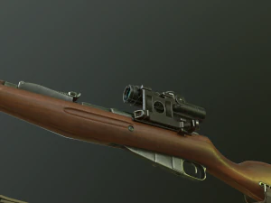 mosin nagant m91 3D Model