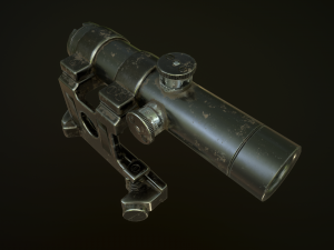 mosin nagant m91 Modelo 3D