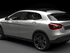 mercedes benz gla amg 2018 3Dモデル