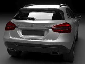 mercedes benz gla amg 2018 3Dモデル