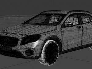 mercedes benz gla amg 2018 3Dモデル