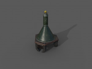 antitank grenade hafthohlladung 3D Model