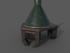 antitank grenade hafthohlladung 3D Model