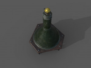 antitank grenade hafthohlladung 3D Model