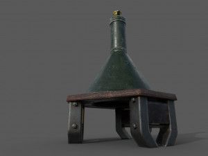 antitank grenade hafthohlladung 3D Model