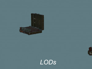 wwii stielhandgranate m24 case with stielhandgranate m24 grenade Modelo 3D