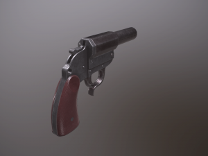 wwii german grenade launcher full pack Modèle 3D
