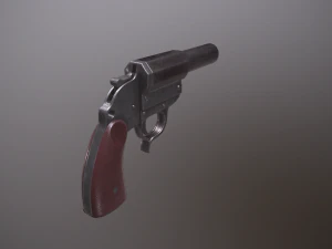 wwii german grenade launcher full pack 3D Model