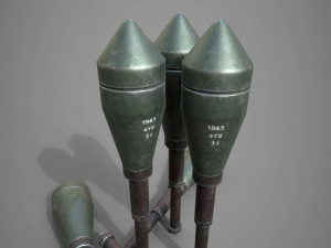 panzerwurfkorper 42 lp 3D Model