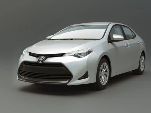 toyota corolla le 2019 3D Model