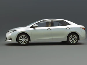 toyota corolla le 2019 3D Model