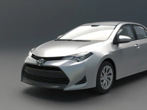 toyota corolla le 2019 3D Model