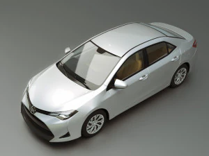 toyota corolla le 2019 3D Model