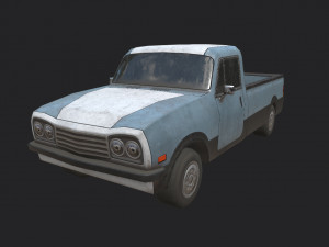generic pickup 3D Model