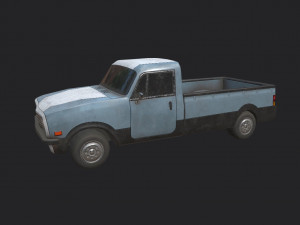 generic pickup 3D Model