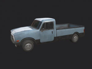 generic pickup 3D Model