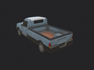generic pickup 3D Model
