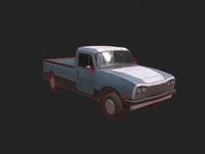 generic pickup 3D Model