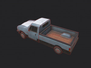 generic pickup 3D Model