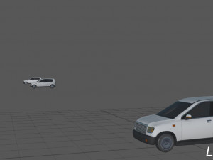 generic hatchback 01 clean white 3D Модель