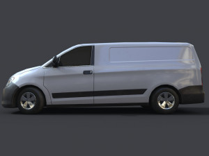 generic minivan 01 3Dモデル