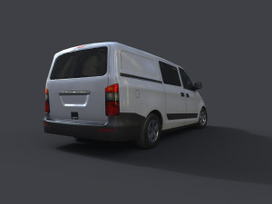 generic minivan 01 3Dモデル