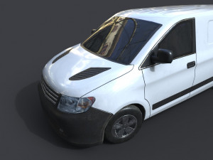 generic minivan 01 3Dモデル