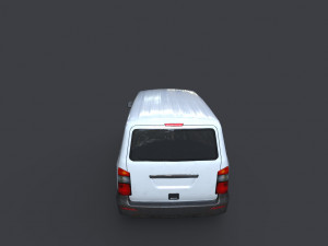 generic minivan 01 3Dモデル