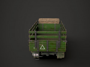 ww2 german krupp l3h163 truck Modèle 3D
