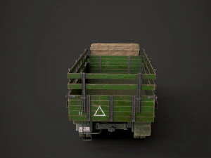 ww2 german krupp l3h163 truck 3D Model