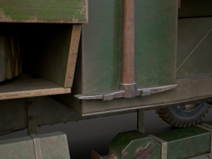 ww2 german krupp l3h163 truck Modèle 3D